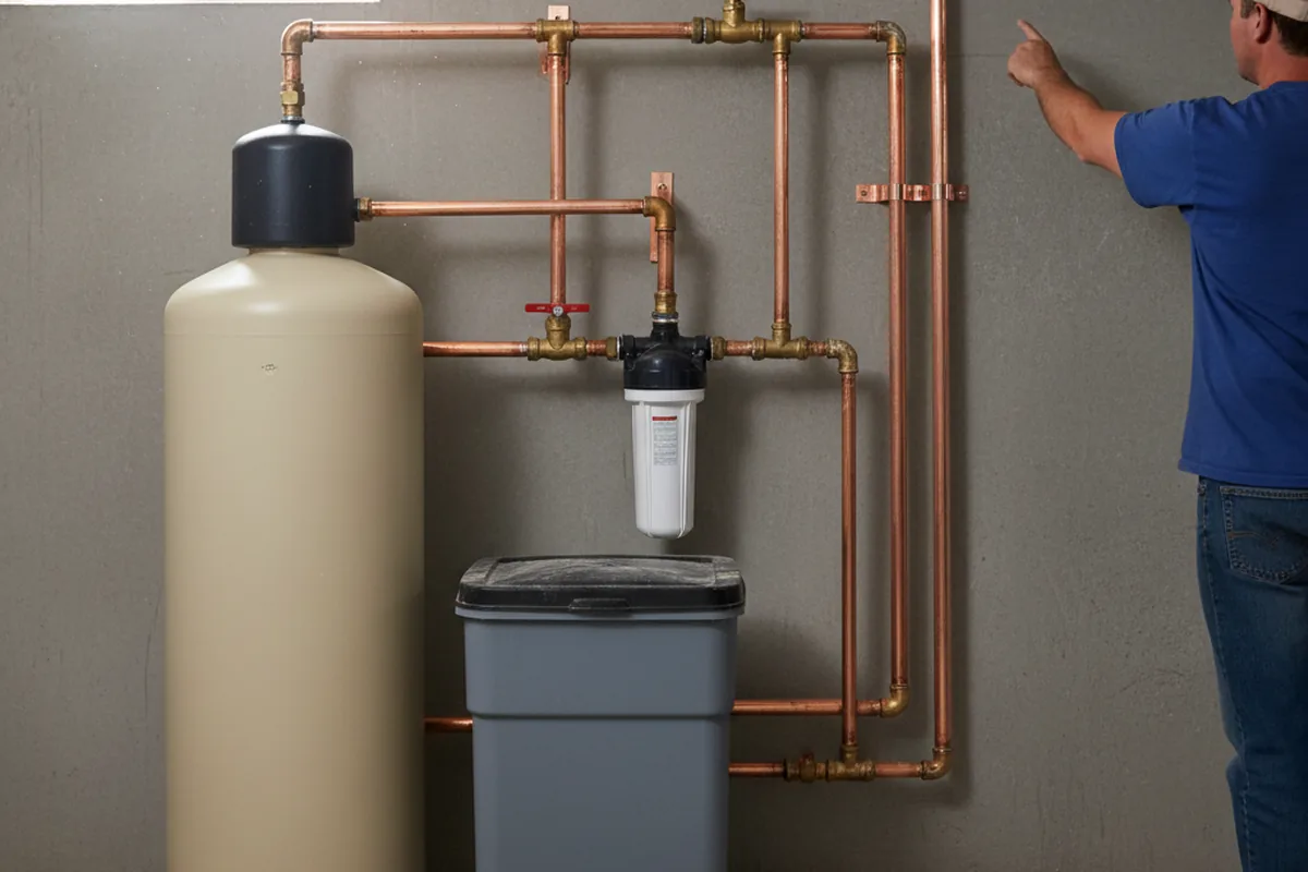Whole-house water treatment system installed in Spottsville
